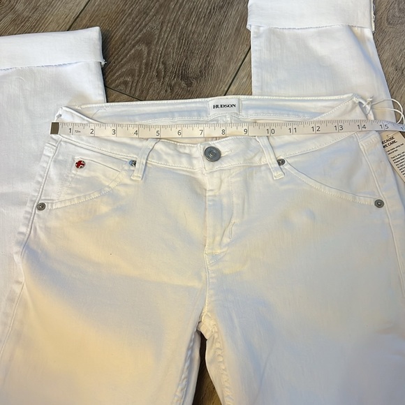 Hudson Bacara Crop Straight Cuffed Jean - Picture 6 of 8